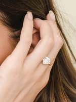Load image into Gallery viewer, Leanne Ring (Moonstone) - Rose Gold Plated
