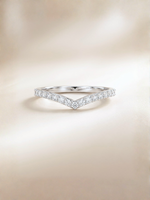 Load image into Gallery viewer, Yiru Ring (Zirconia) - Rhodium Plated
