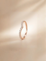 Load image into Gallery viewer, Yiru Ring (Zirconia) - Rose Gold Plated