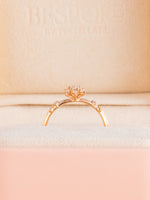 Load image into Gallery viewer, Elyn Ring - 18K Rose Gold (Natural Diamond)