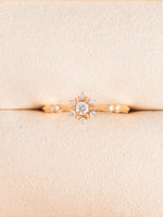 Load image into Gallery viewer, Elyn Ring - 18K Rose Gold (Natural Diamond)