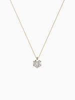 Load image into Gallery viewer, Diamond Amber Necklace - 18k Yellow Gold