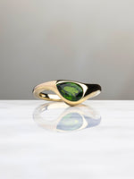 Load image into Gallery viewer, Rachel Ring - Chrome Diopside - 18k Yellow Gold