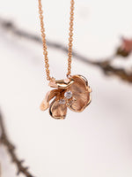 Load image into Gallery viewer, Buttercup Necklace - 18K Rose Gold