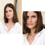 Load image into Gallery viewer, Bianca Necklace (Aquamarine) - Rose Gold Plated