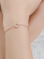 Load image into Gallery viewer, Fiona Bracelet (Zirconia) - Rose Gold Plated