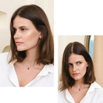 Load image into Gallery viewer, Bianca Necklace (Garnet) - Rose Gold Plated