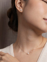 Load image into Gallery viewer, Akoya Pearl (6.5-7.5mm) Earrings Studs