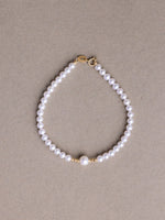 Load image into Gallery viewer, Jess Freshwater Pearl - 18K Yellow Gold Bracelet