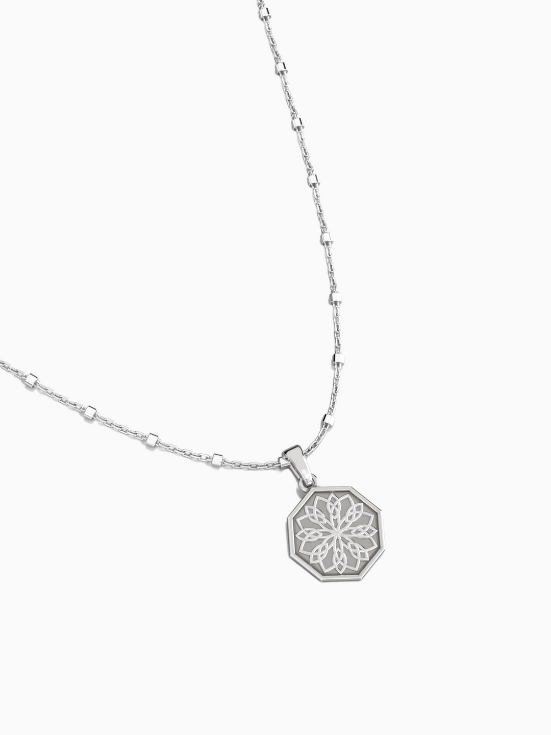 Reflections Ball Chain - Rhodium Plated
