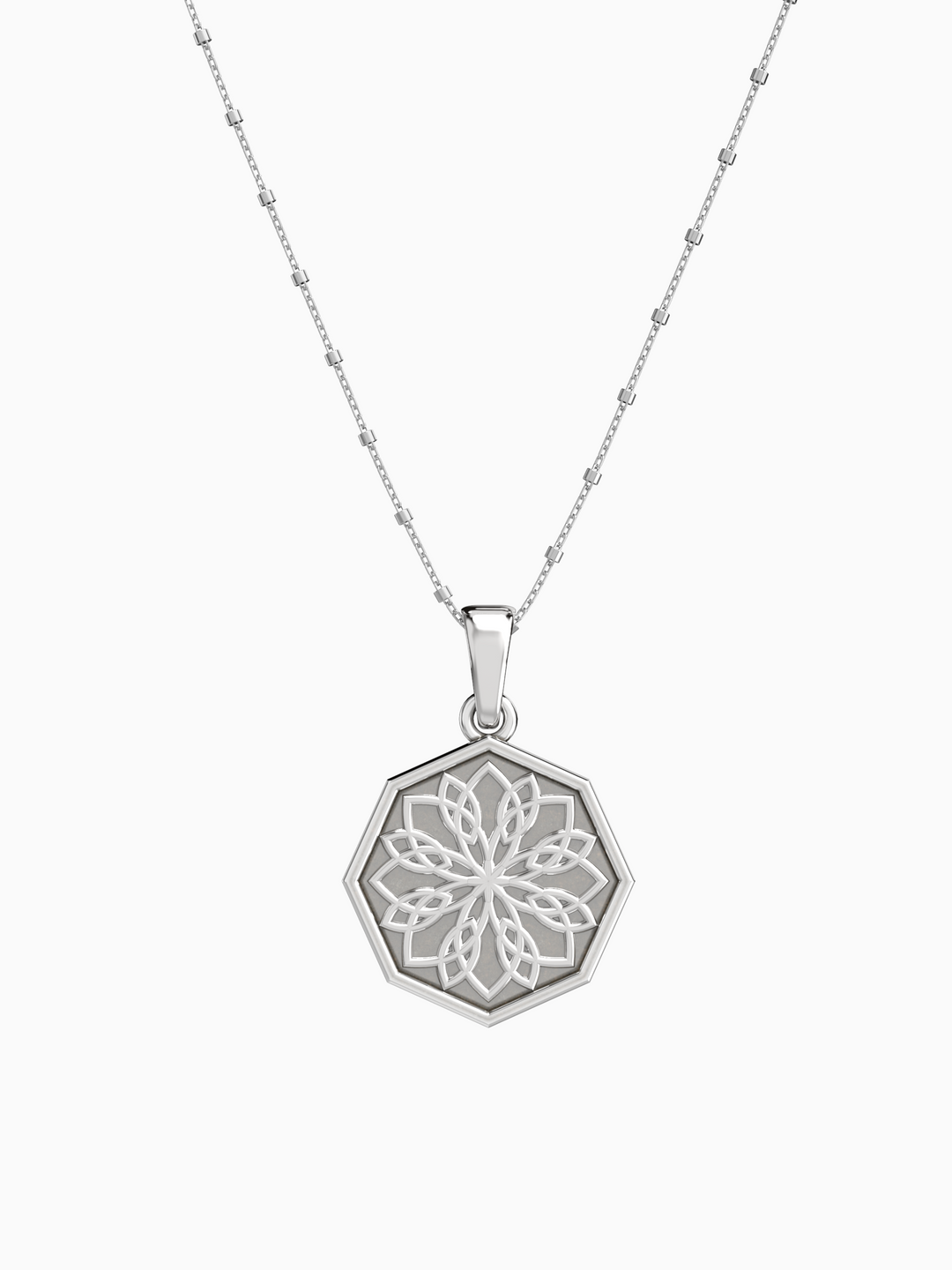 Reflections Ball Chain - Rhodium Plated