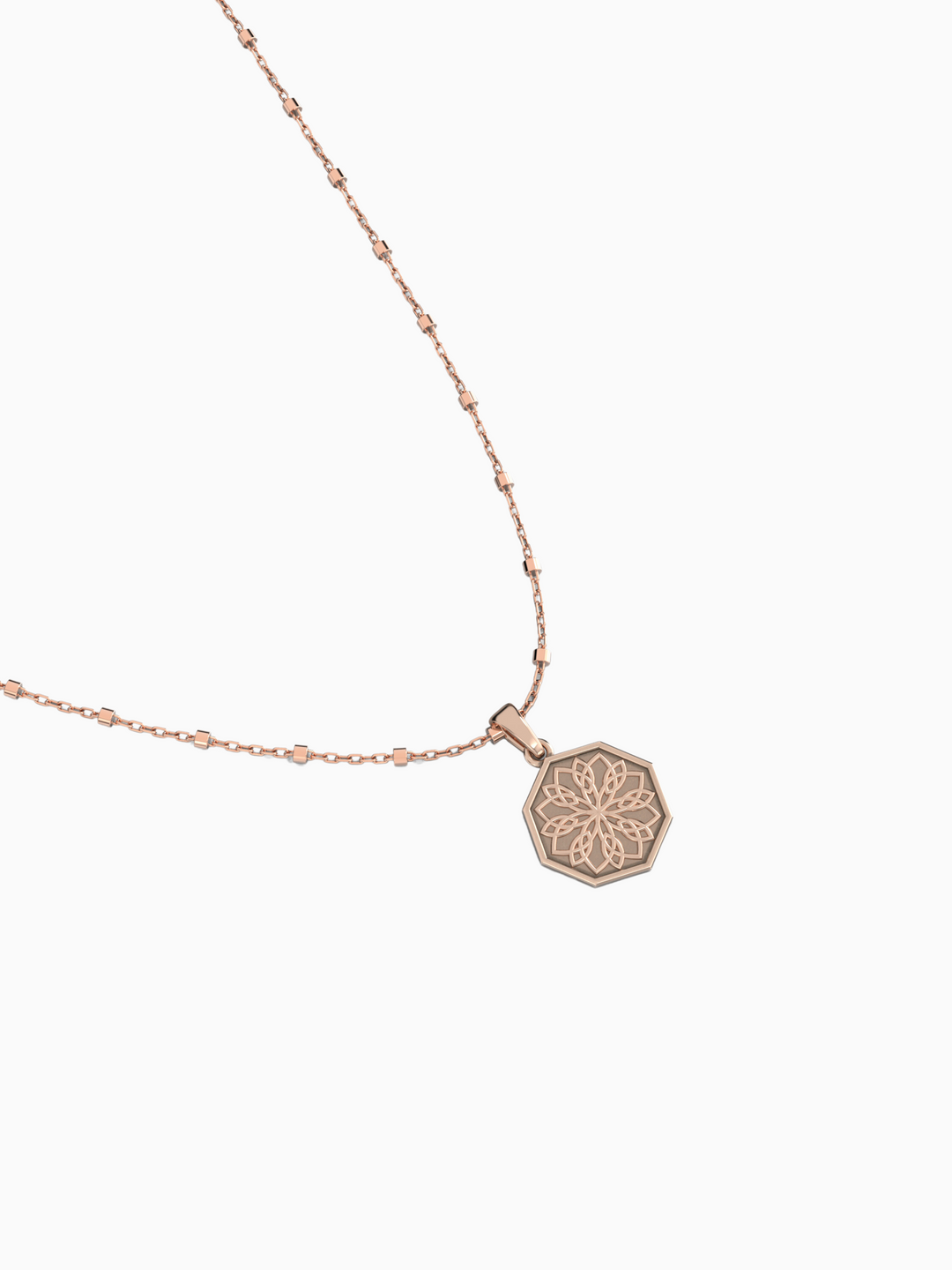 Reflections Ball Chain - Rose Gold Plated