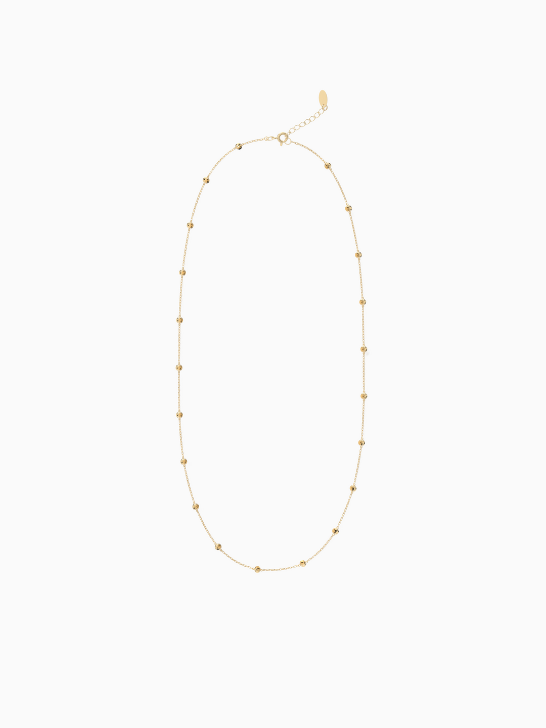 Miley Ball Chain - Yellow Gold Plated