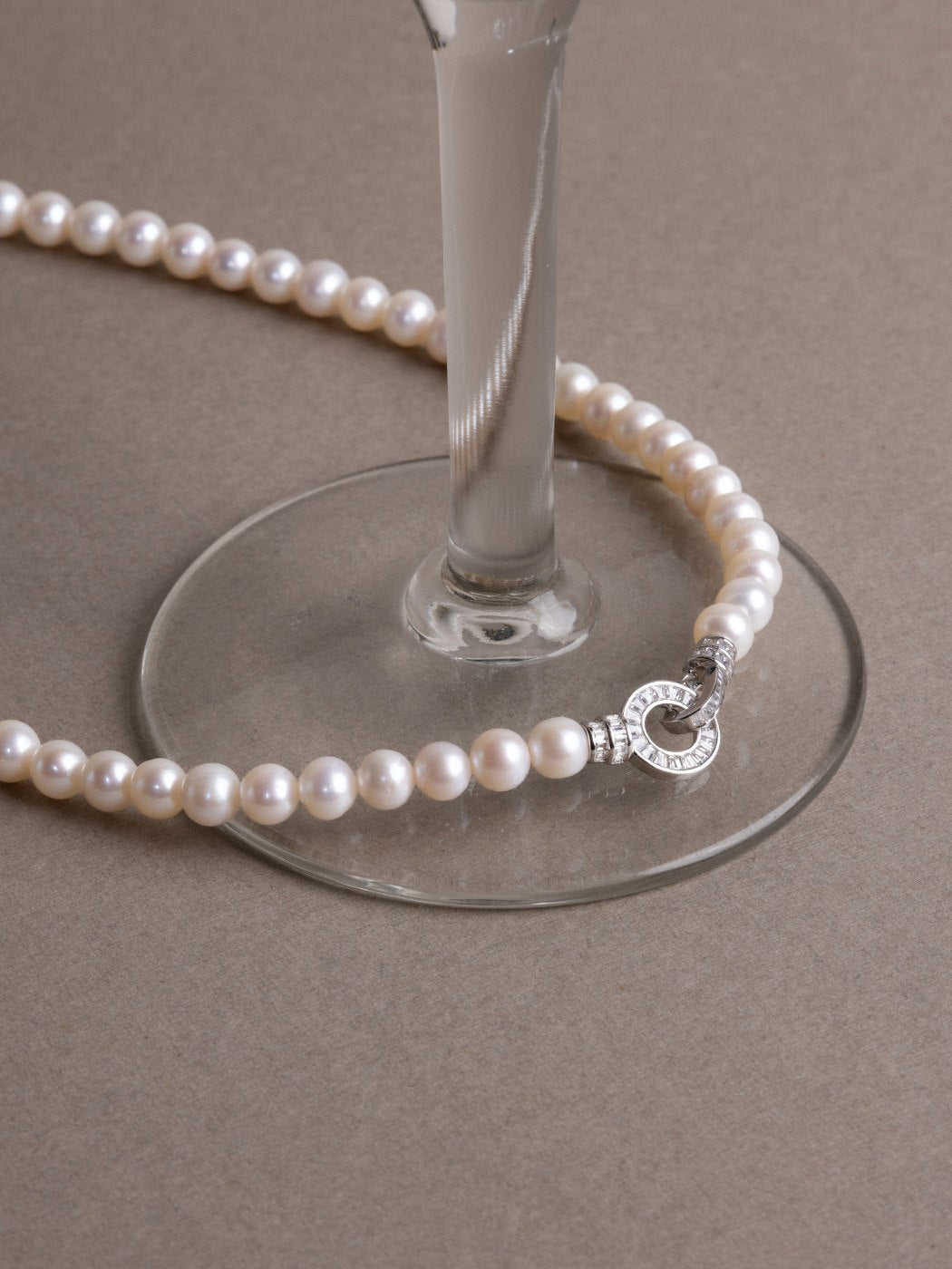 Serene Freshwater Pearl Necklace (6-7 mm Round)