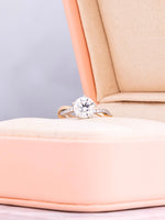 Load image into Gallery viewer, Emelia Ring - Lab Diamond - 18K White Gold &amp; Rose Gold
