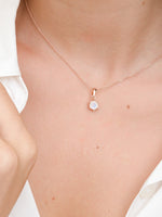 Load image into Gallery viewer, Bianca Necklace (Moonstone) - Rose Gold Plated

