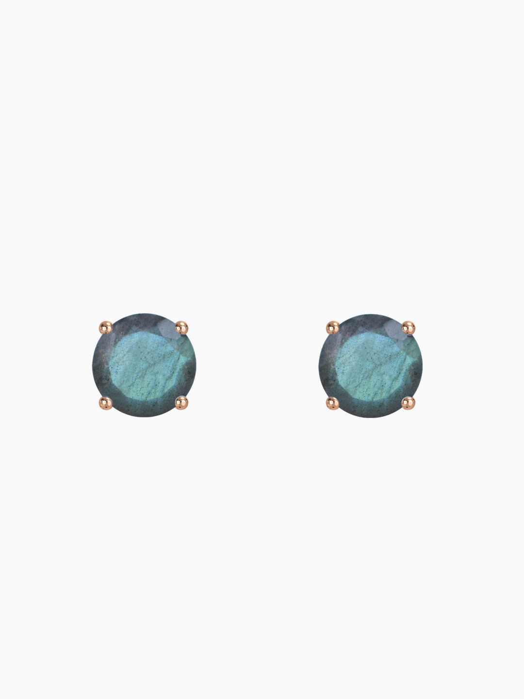Lynn Earring (Labradorite) - Rose Gold Plated