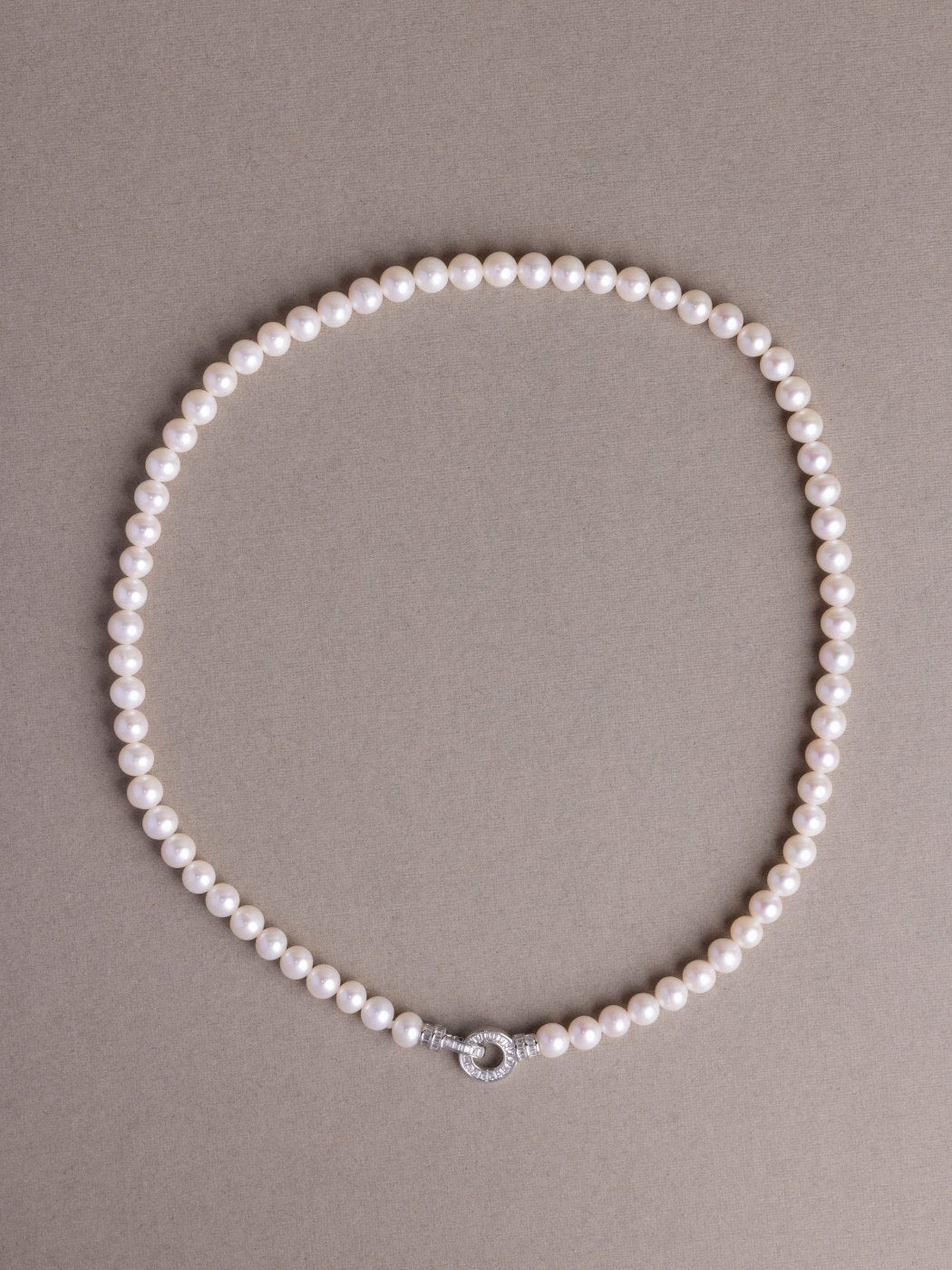 Serene Freshwater Pearl Necklace (6-7 mm Round)