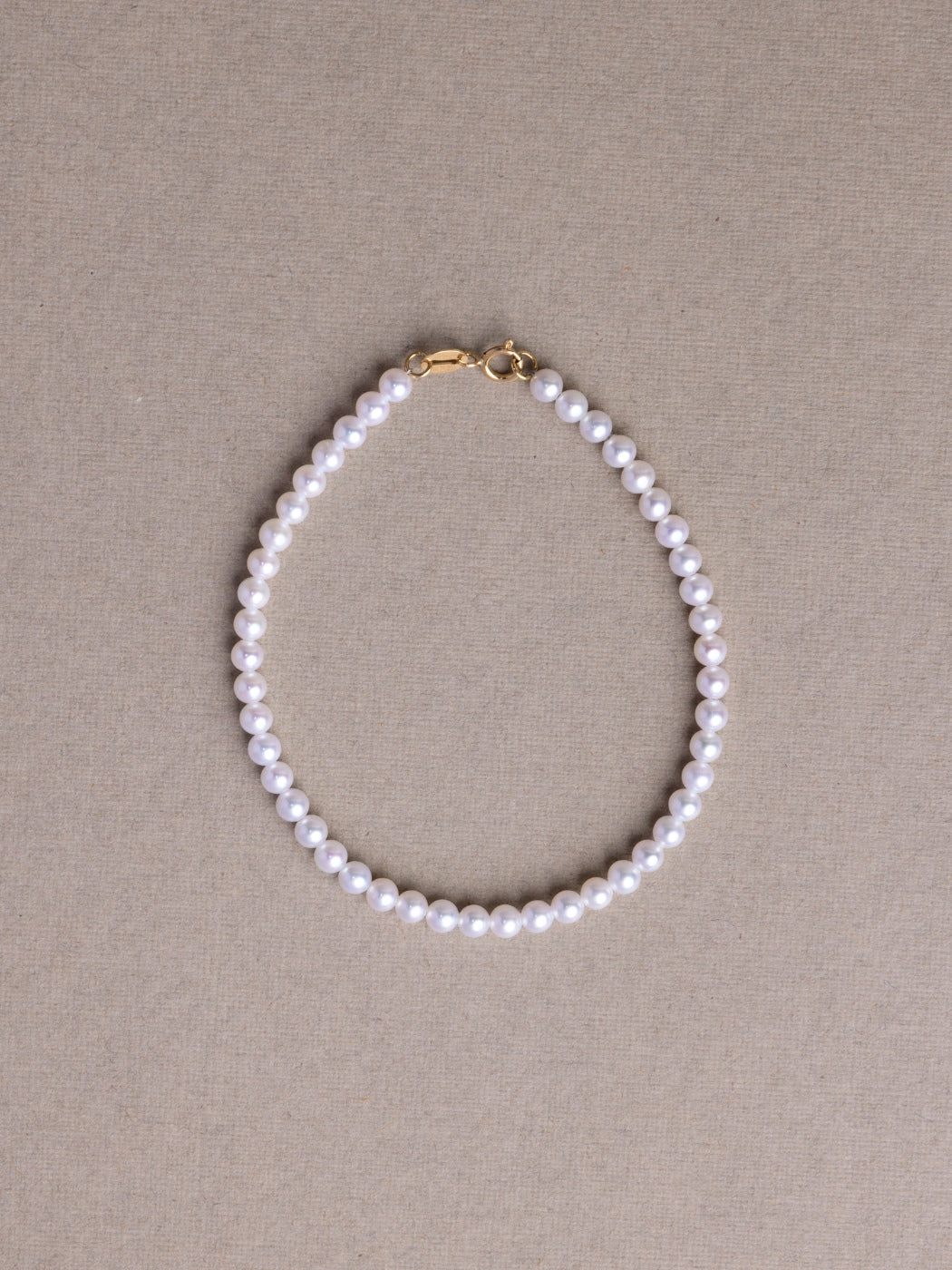 Sara freshwater pearl   18k yellow gold bracelet