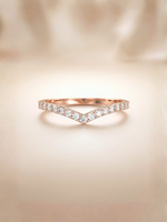 Load image into Gallery viewer, Yiru Ring (Zirconia) - Rose Gold Plated
