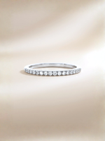Load image into Gallery viewer, Bridget Ring (Diamonds) - 18K White Gold
