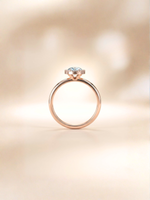 Load image into Gallery viewer, Lydia Ring (Aquamarine) - Rose Gold Plated
