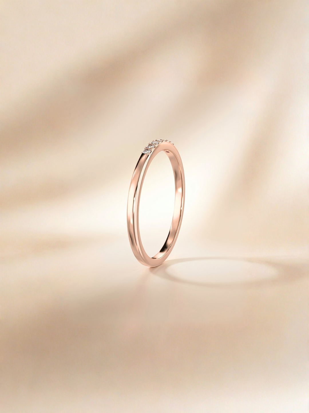 Esther Ring (Zirconia) - Rose Gold Plated