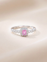 Load image into Gallery viewer, Pink Sapphire Ring - 0.26 ct
