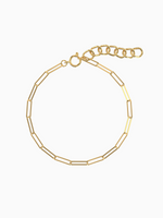 Load image into Gallery viewer, Mae Link Bracelet - Yellow Gold Plated
