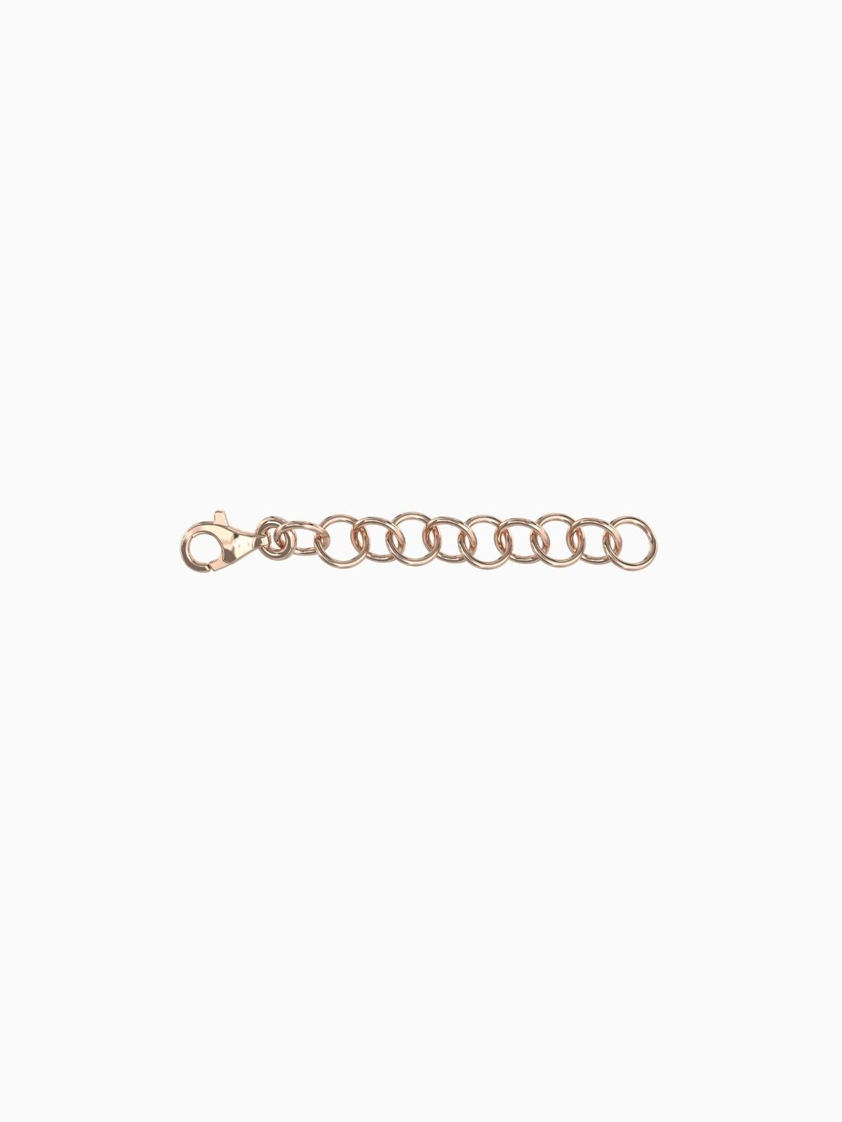 Extension chain (rose gold plated)