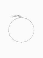 Load image into Gallery viewer, Mira Chain Bracelet - Rhodium Plated
