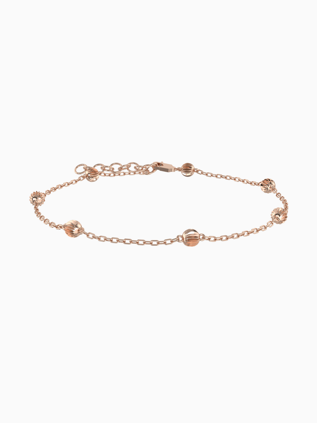 Miley Chain Bracelet - Rose Gold Plated