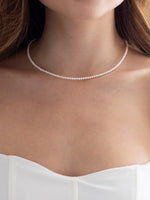 Load image into Gallery viewer, Freshwater Pearl Necklace (3 - 4mm Round)
