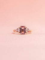 Load image into Gallery viewer, Jenny Ring - Tourmaline - 18k Rose Gold

