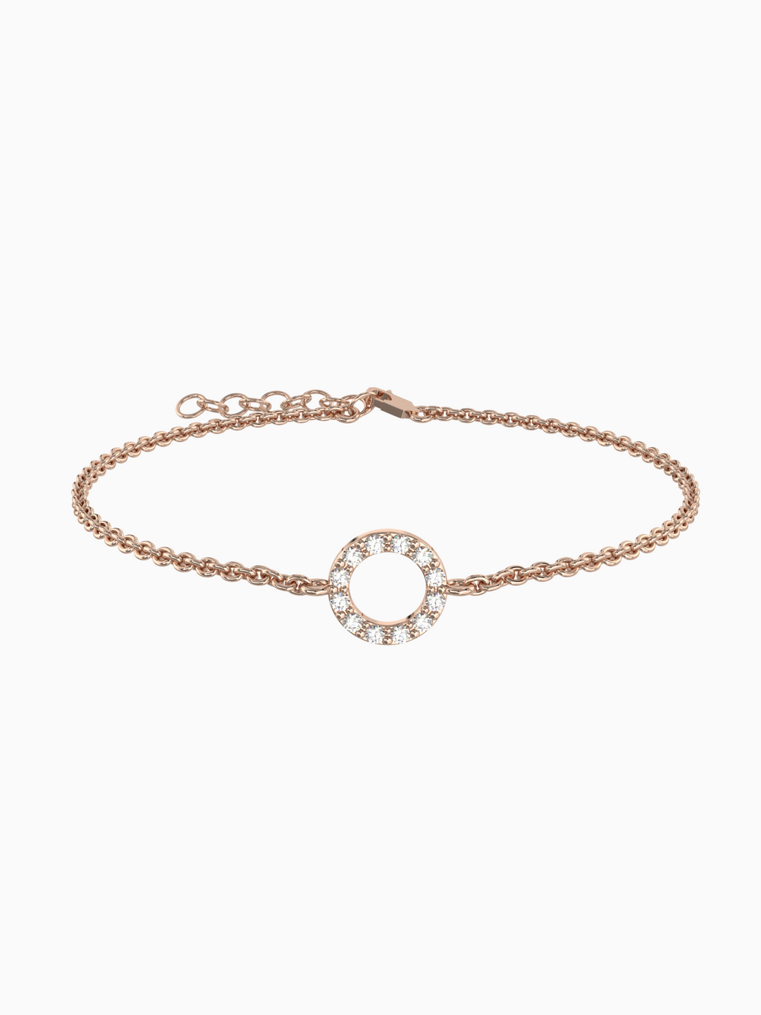 Fiona Bracelet (Zirconia) - Rose Gold Plated