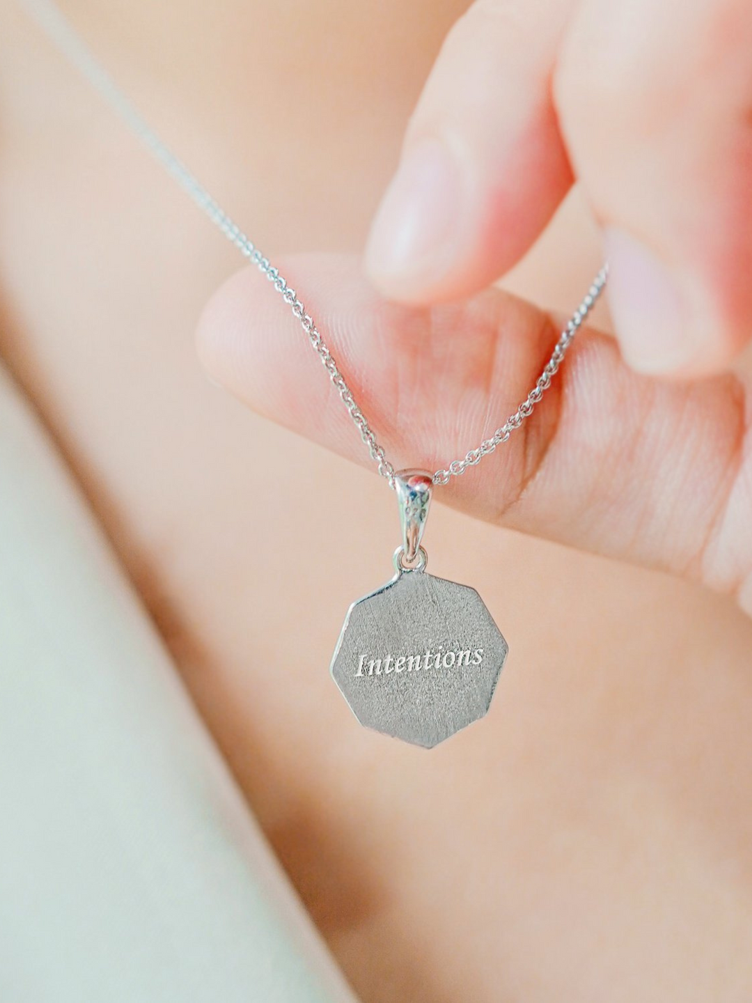 Reflections Plain Chain - Rhodium Plated