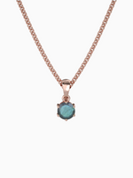 Load image into Gallery viewer, Bianca Necklace (Labradorite) - Rose Gold Plated
