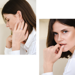 Load image into Gallery viewer, Lydia Ring (Amethyst) - Rhodium Plated
