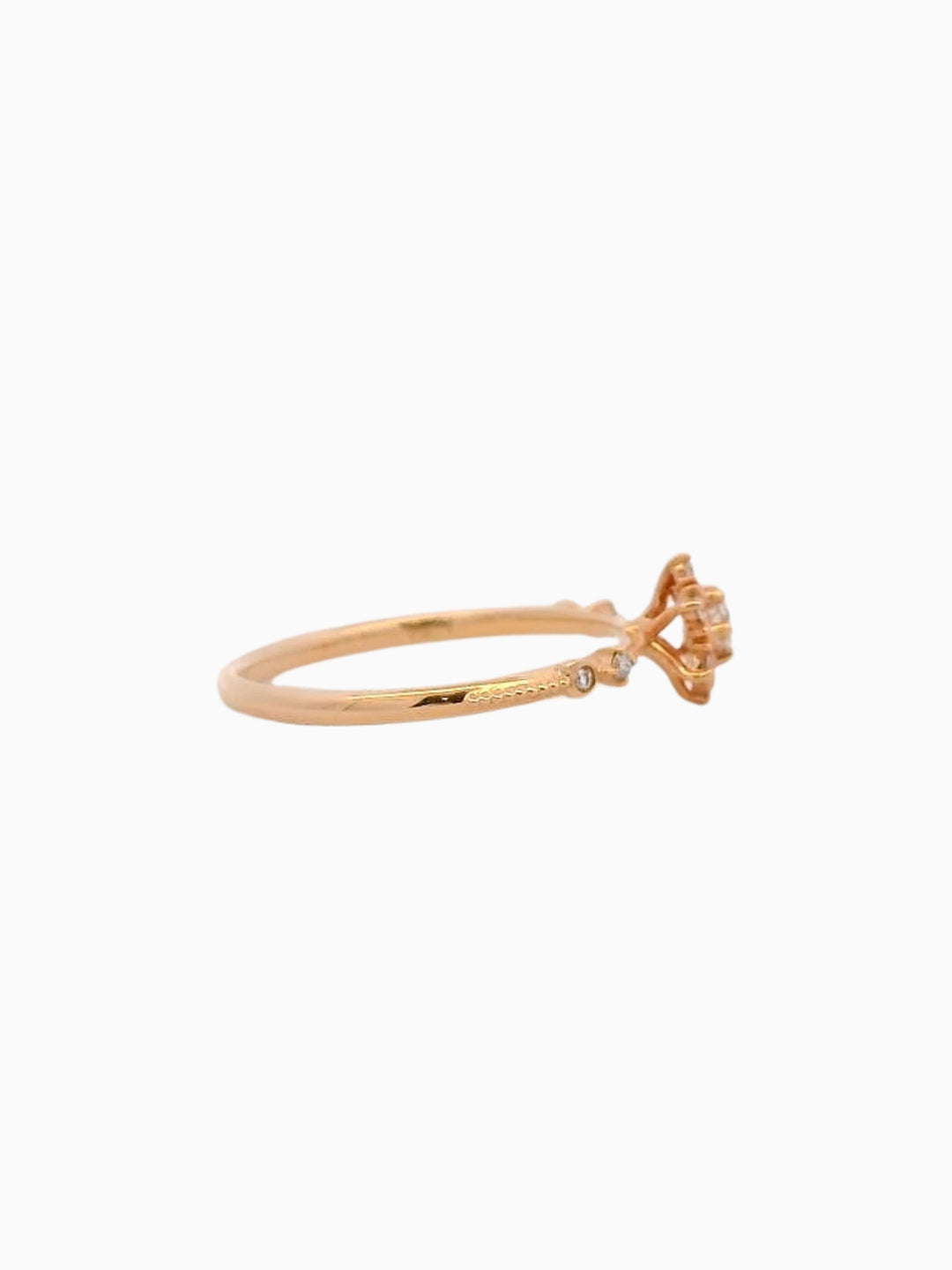 Elyn Ring - 18K Rose Gold (Natural Diamond)