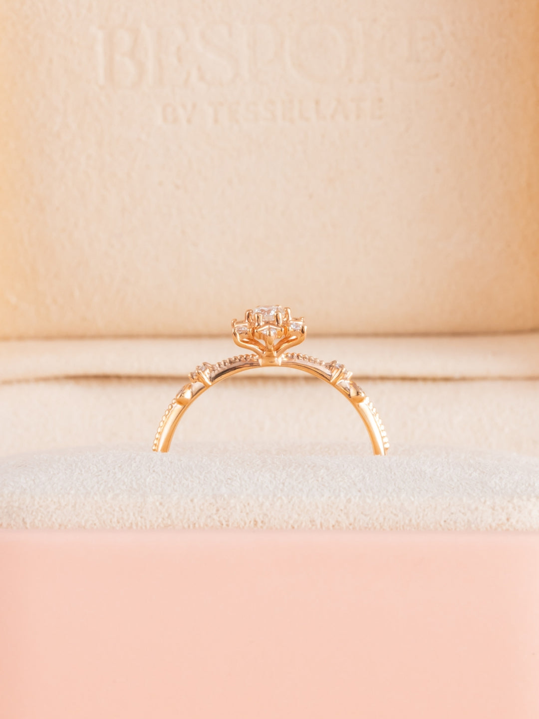 Elyn Ring - 18K Rose Gold (Natural Diamond)