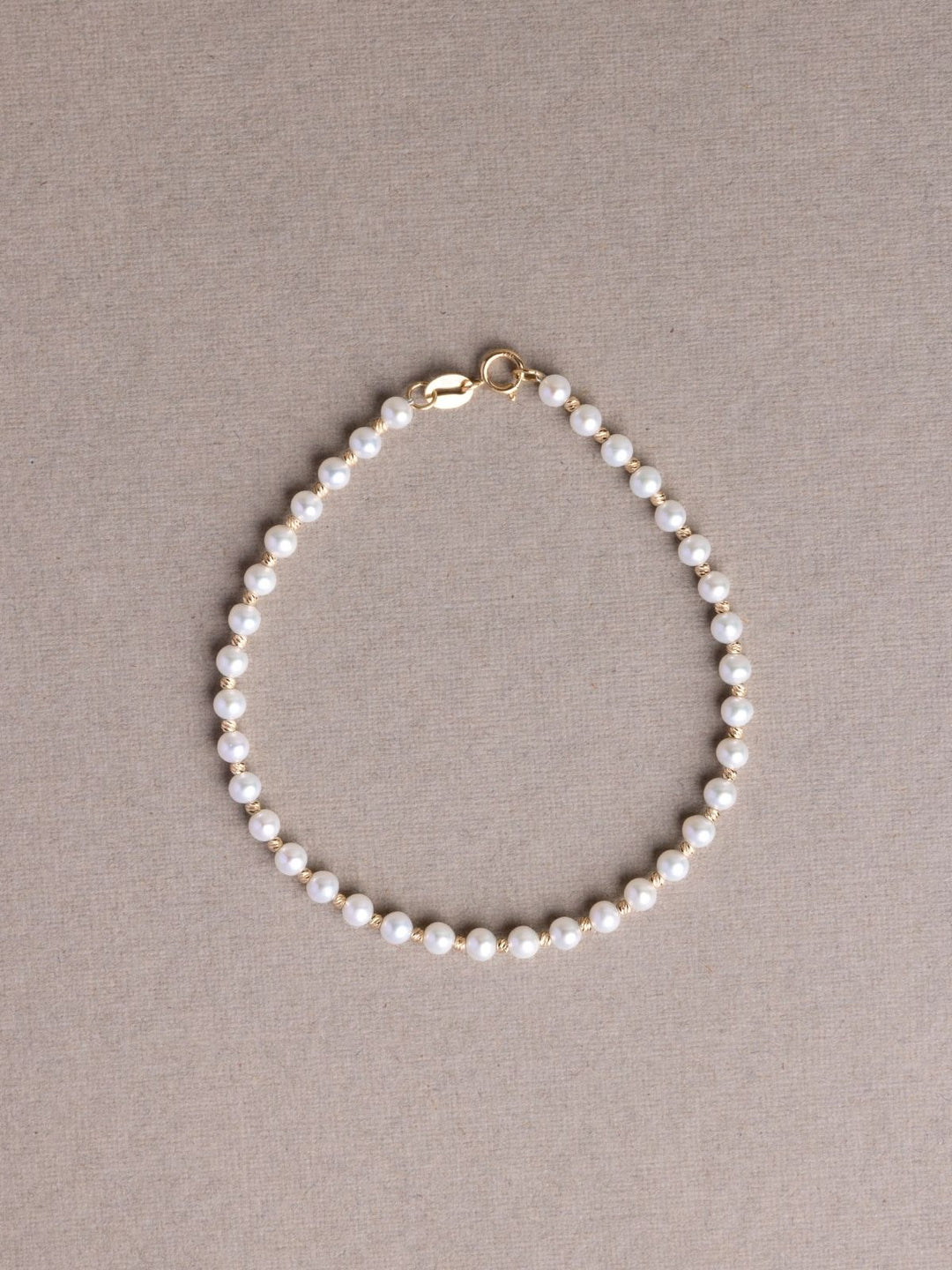 Tiara Freshwater Pearl - 18K Yellow Gold Bracelet