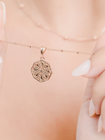 Load image into Gallery viewer, Reflections Ball Chain - Rose Gold Plated
