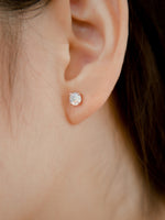 Load image into Gallery viewer, Lydia Earring (Moonstone) - Rose Gold Plated

