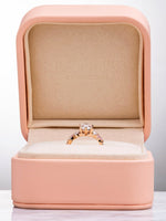 Load image into Gallery viewer, Jovyn Ring-Sapphires and Moissanites-18K Rose Gold
