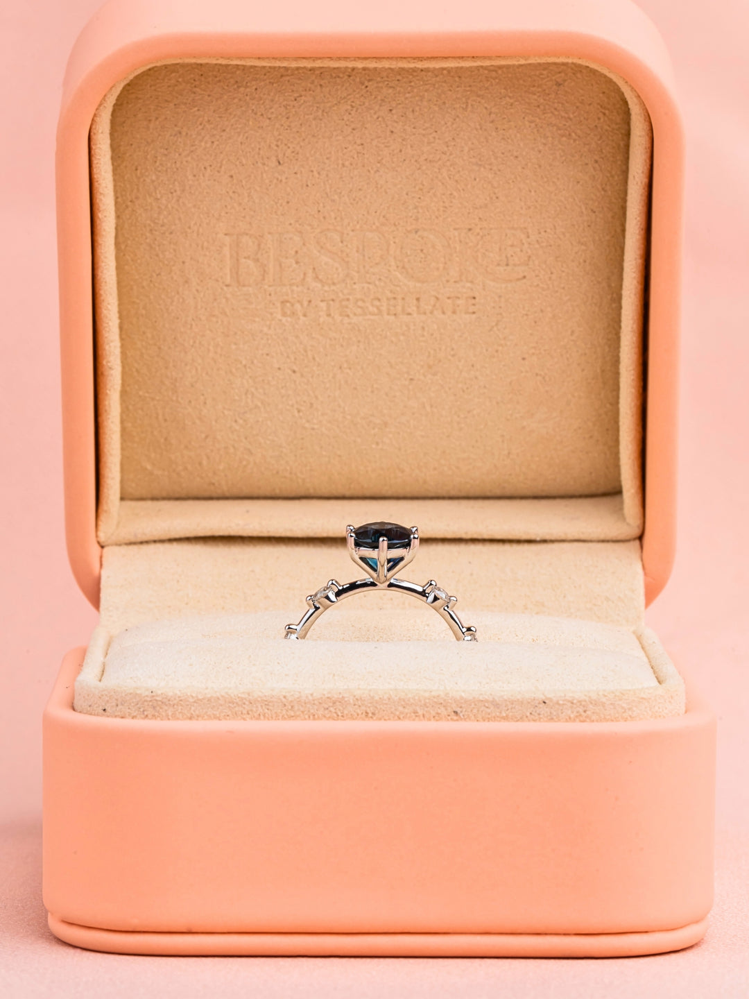 Karrie Ring - Sapphire - 18K White Gold