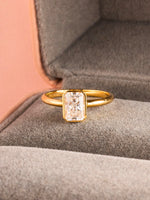 Load image into Gallery viewer, Blair Ring - Moissanite - 18k Yellow Gold
