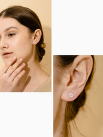 Load image into Gallery viewer, Lynn Earring (Moonstone) - Rose Gold Plated
