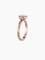 Load image into Gallery viewer, Lydia Ring (Moonstone) - Rose Gold Plated
