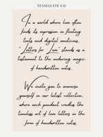Load image into Gallery viewer, Letters To Love Necklace - Rhodium Plated

