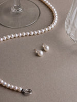 Load image into Gallery viewer, Serene Freshwater Pearl Necklace (6-7 mm Round)
